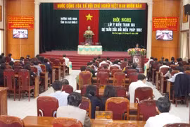 Tổ chức Hội nghị chuyên đề tham gia góp ý vào dự thảo sửa đổi hiến pháp 1992