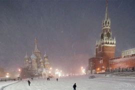 Tuyết dày chưa từng thấy ở Moscow trong 100 năm qua