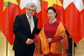 Chủ tịch Quốc hội hội đàm với Chủ tịch Thượng viện Thụy Sỹ