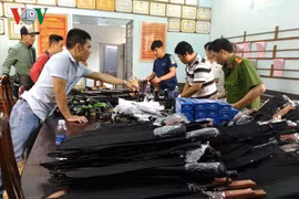 TP. HCM triệt phá đường dây mua bán vũ khí nóng