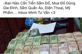 Cẩn trọng với chiêu bán tiền giả qua mạng xã hội