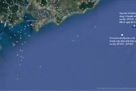 Chìm tàu trên biển Vũng Tàu, 9 người mất tích