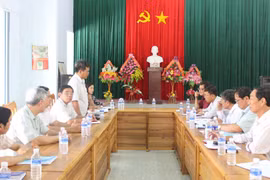 Giám sát di dân định canh định cư tại Krông Pa