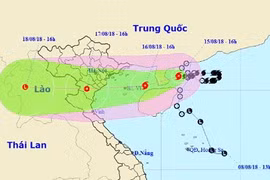 Bão số 4 có khả năng mạnh thêm,yêu cầu địa phương chủ động ứng phó