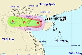 Bão số 4 đang quần thảo KV trú đậu tàu trên đảo Bạch Long Vĩ