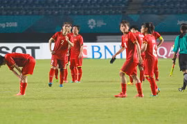 Nữ Việt Nam lỡ hẹn bán kết Asiad