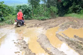 Nhọc nhằn đường đến trường của trẻ vùng cao