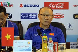 HLV Park Hang Seo báo tin vui về Hồng Duy