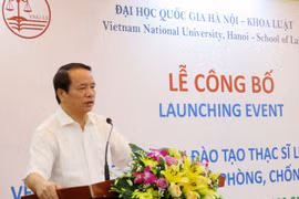 Lần đầu tiên đào tạo thạc sĩ về phòng, chống tham nhũng