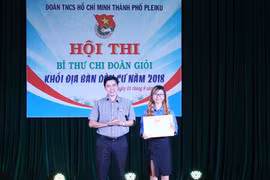 Pleiku: Chung khảo Hội thi Bí thư chi đoàn giỏi