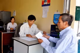 Tiền lương đóng BHXH của cán bộ xã, phường không chuyên trách