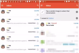 Gmail trên Android cho phép lấy lại thư đã gửi, người nhận không thể biết