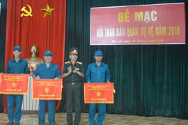 Bế mạc Hội thao Dân quân tự vệ năm 2018