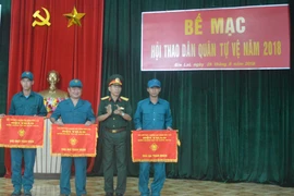 Bế mạc Hội thao Dân quân tự vệ năm 2018