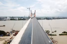 Từ 1/9, người dân chính thức được lưu thông qua cây cầu hơn 7.000 tỉ