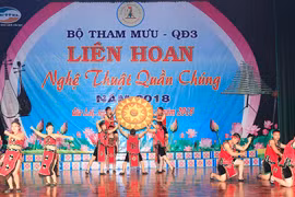 Bộ Tham mưu Quân đoàn 3: Liên hoan nghệ thuật quần chúng