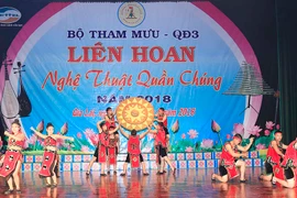 Bộ Tham mưu Quân đoàn 3: Liên hoan nghệ thuật quần chúng