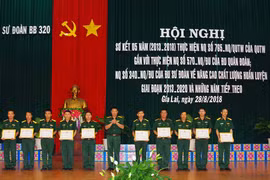 Sư đoàn 320: 114 sáng kiến áp dụng vào huấn luyện