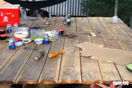 Cãi nhau lúc nhậu, lấy dao mổ bò đâm chết bạn