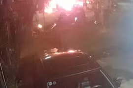 Bắt nhóm côn đồ phóng hỏa đốt kiốt, 2 cháu bé bỏng nặng