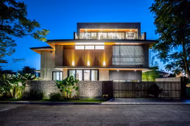 Ấn tượng thiết kế của ngôi nhà làm bằng gỗ và bê tông