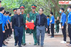 Gia Lai tổ chức trọng thể lễ truy điệu và an táng các liệt sĩ hy sinh ở Campuchia
