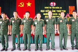 Đại hội điểm Đảng bộ Tiểu đoàn Thông tin 29
