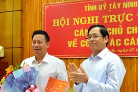 Ông Nguyễn Thanh Ngọc làm phó bí thư Tỉnh ủy Tây Ninh