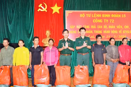 Công ty 72 chăm lo đời sống người lao động