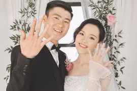 Nhan sắc vợ cầu thủ Duy Mạnh đang mang bầu vẫn xinh đẹp "đốn tim" người nhìn