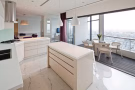 Căn hộ duplex sang trọng trên tầng cao