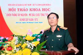 Viện Lịch sử Quân sự: Tổ chức hội thảo về chiến thắng Tây Nguyên