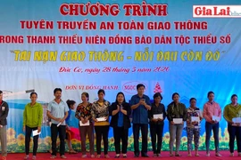 Tuyên truyền an toàn giao thông trong thanh-thiếu niên đồng bào dân tộc thiếu số