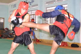 Gia Lai giành 2 huy chương vàng kick boxing