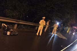 Tông vào taluy đường, 2 nam thanh niên tử vong trong đêm