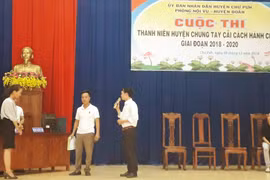 Cuộc thi Thanh niên huyện Chư Pưh chung tay cải cách hành chính