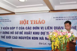 Gia Lai:Đề xuất xây dựng Khu dự trữ sinh quyển Cao nguyên Kon Hà Nừng