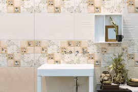 Không gian sống mang phong cách riêng với gạch trang trí