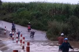 An Khê: Người dân "giỡn mặt" với hà bá