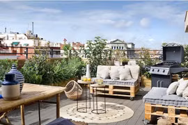 Những thiết kế vườn trên sân thượng đẹp mát mắt