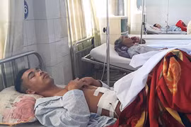 Gia Lai: Phẫu thuật thành công bệnh nhân bị dao cắm vào bụng