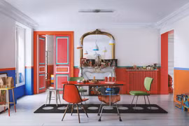 Chiêm ngưỡng không gian nhà ở với những gam màu rực rỡ