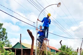 Góp sức trẻ thắp sáng đường quê