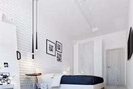 Ý tưởng trang trí phòng ngủ màu trắng mới lạ