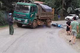 Vợ tử vong tại chỗ, chồng bị thương trên đường đi ăn cỗ về