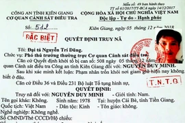 3 phạm nhân phạm tội ma túy và giết người trốn khỏi trại giam