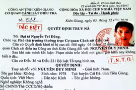3 phạm nhân phạm tội ma túy và giết người trốn khỏi trại giam