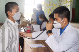 Khám bệnh, phát thuốc miễn phí cho 200 phạm nhân ở Trại giam Gia Trung