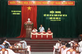 Đại biểu Quốc hội tỉnh Gia Lai tiếp xúc cử tri thị trấn Kbang