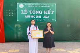 Em Huỳnh Thị Như Hằng đạt giải "Cây bút triển vọng" Cuộc thi Viết thư quốc tế UPU lần thứ 51